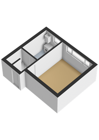 Floorplan - Schieweg 246C, 3038 BR Rotterdam